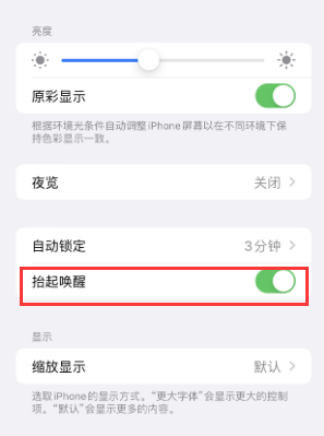 彝良苹果授权维修站分享iPhone轻点无法唤醒怎么办