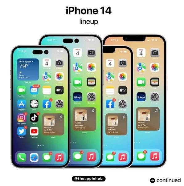 彝良苹果14维修分享iPhone 14全家福 