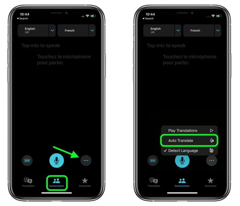 彝良苹果手机维修分享iOS 15 “翻译” App 新改进 