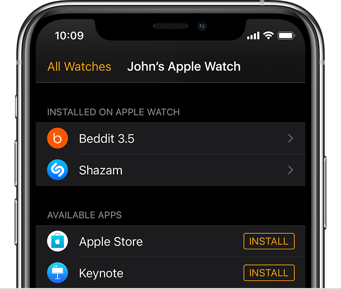 彝良苹果手机维修分享如何在 Apple Watch 上下载应用 